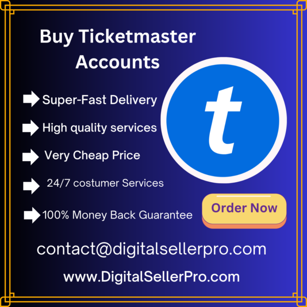 Buy Ticketmaster Accounts