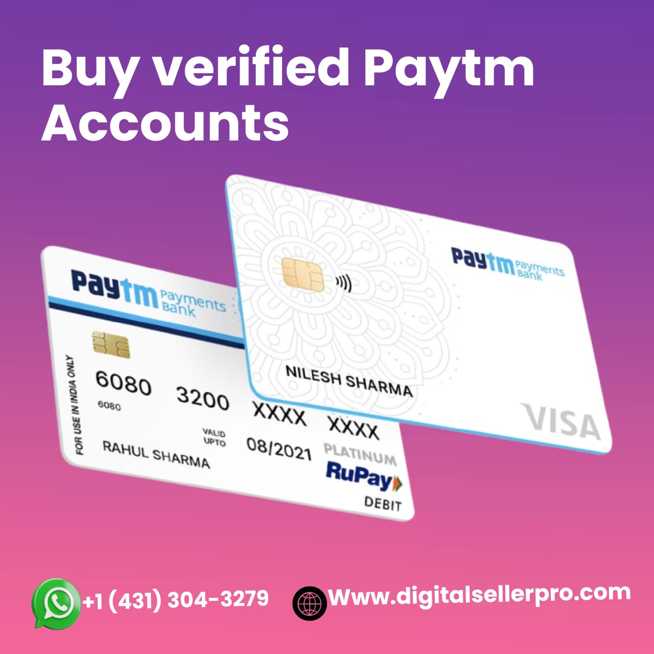 Buy Verified Paytm Accounts